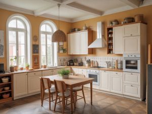 Créer une cuisine conviviale et fonctionnelle au cœur d’une maison circulaire pour en faire un véritable espace de vie partagé