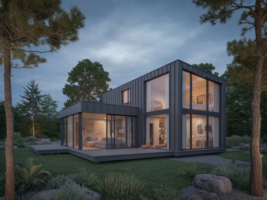 Intégrer des ouvertures panoramiques dans une maison ronde sans nuire à la performance énergétique ni au confort visuel