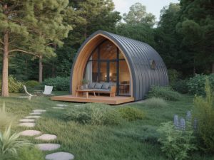 Concilier maison ronde et jardin permacole pour un mode de vie résilient et autosuffisant proche de la nature