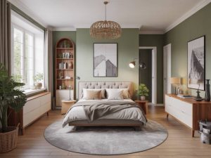 Choisir ses revêtements de sols et murs pour accentuer l’identité d’une maison ronde et renforcer son caractère architectural