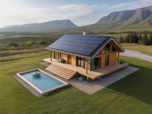 Autonomie énergétique dans une maison circulaire grâce au solaire et aux énergies hybrides pour réduire sa facture d’électricité