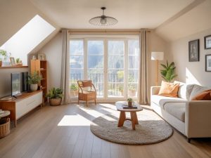 Aménager un espace de vie fluide dans une maison sans angles droits pour optimiser circulation, lumière et confort au quotidien