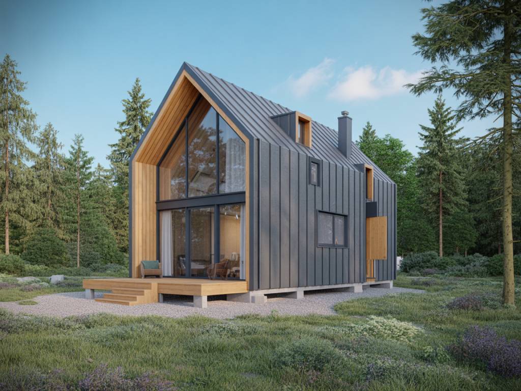 Techniques modernes de construction des maisons rondes en bois et matériaux biosourcés pour des habitats durables